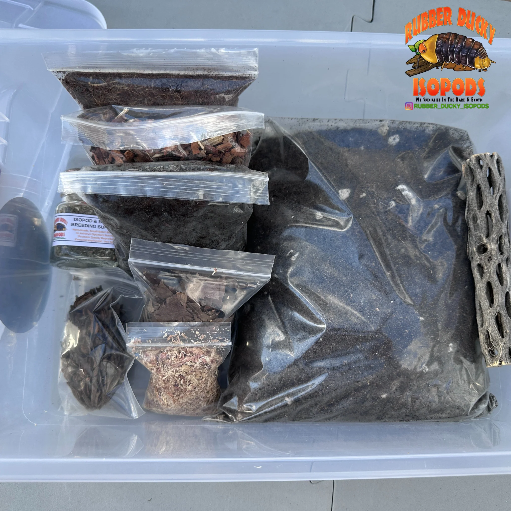 Bioactive Breeder Kit – Soil Setup for Isopod Colonies - FREE Shipping - Image 5