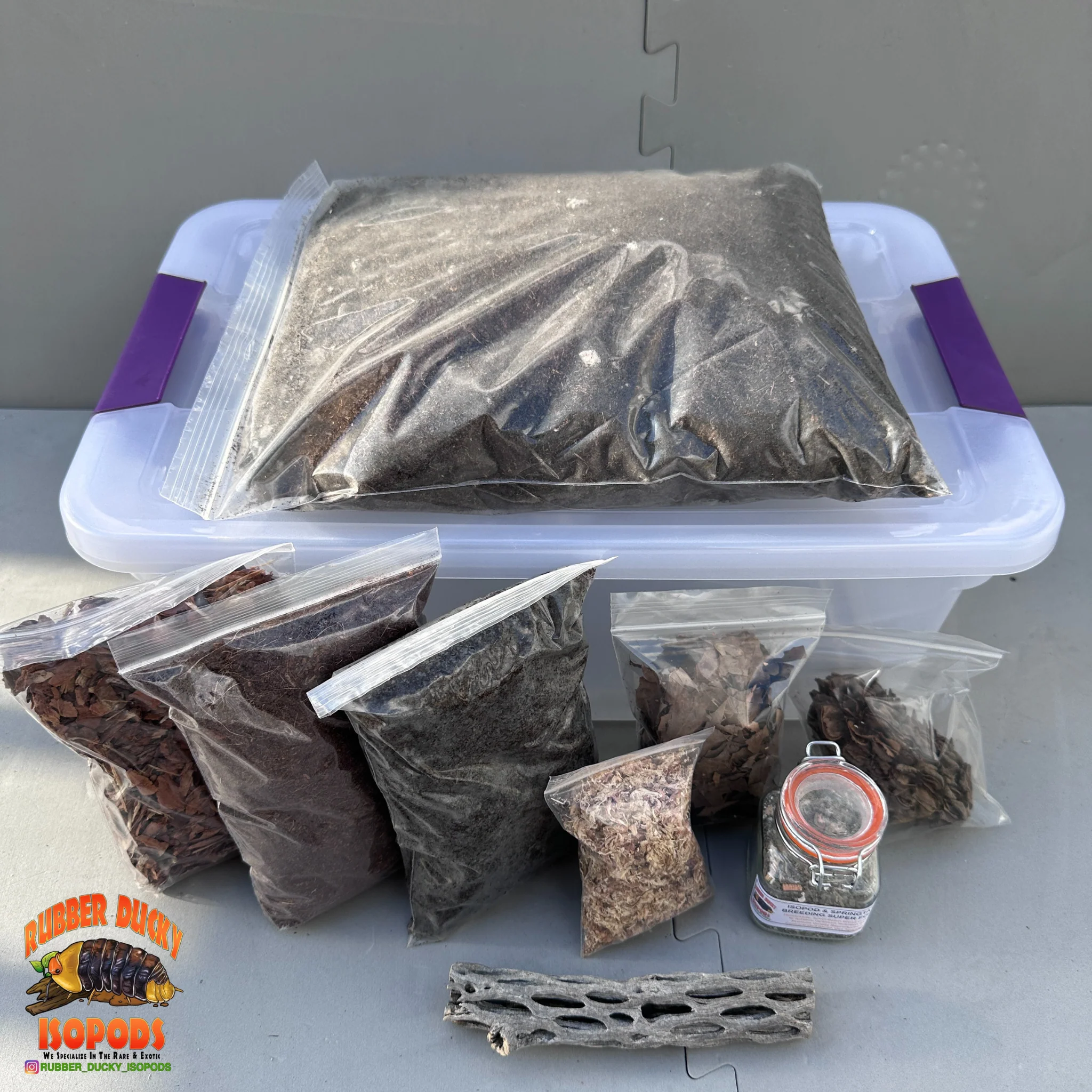 Bioactive Breeder Kit – Soil Setup for Isopod Colonies - FREE Shipping - Image 6