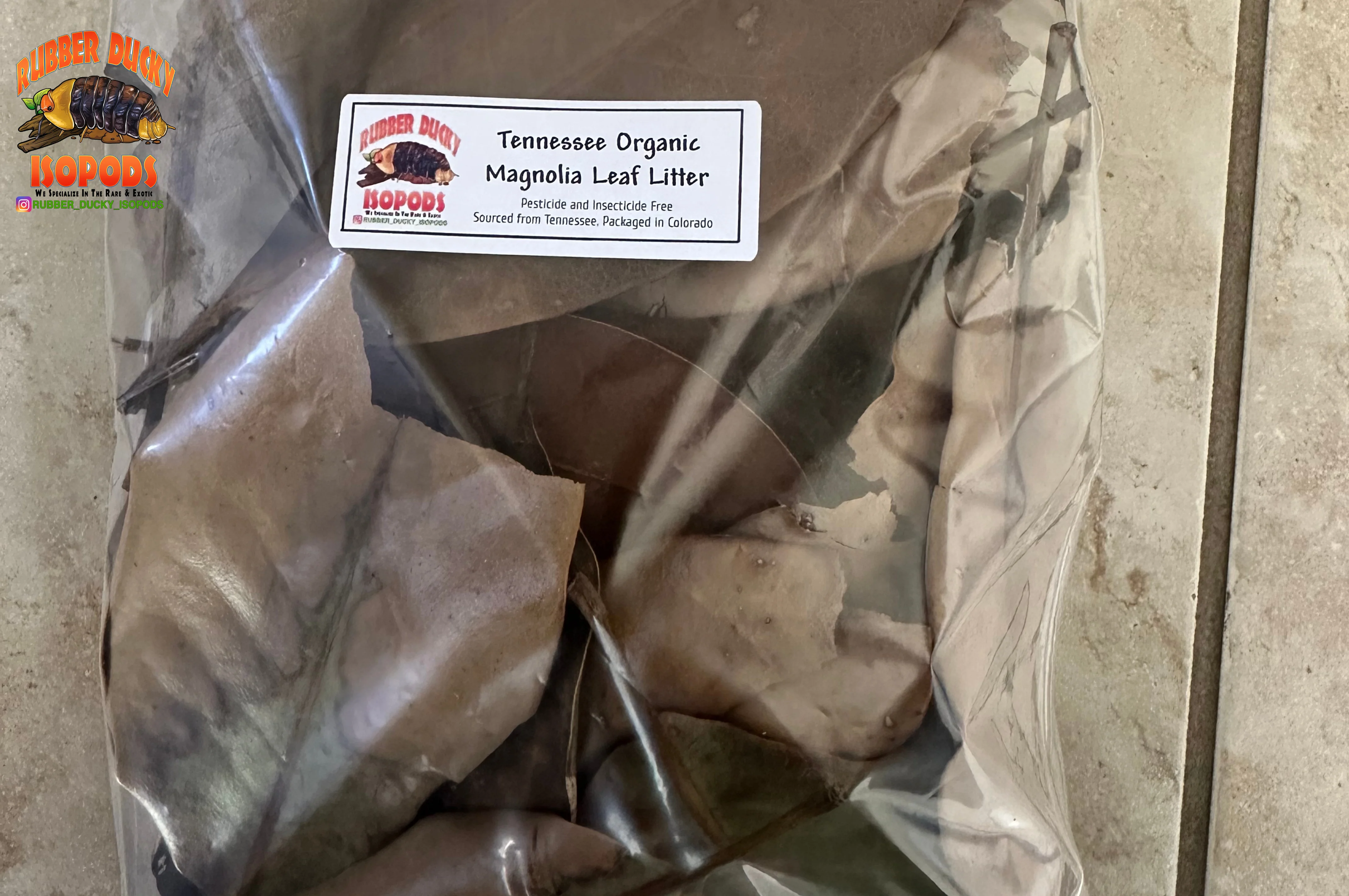 Magnolia Organic Leaf Litter (Tennessee Mountains Elevation 5,512) - Image 4